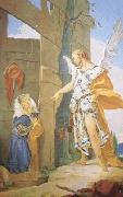 Sarah and the Archangel (mk08) Giovanni Battista Tiepolo